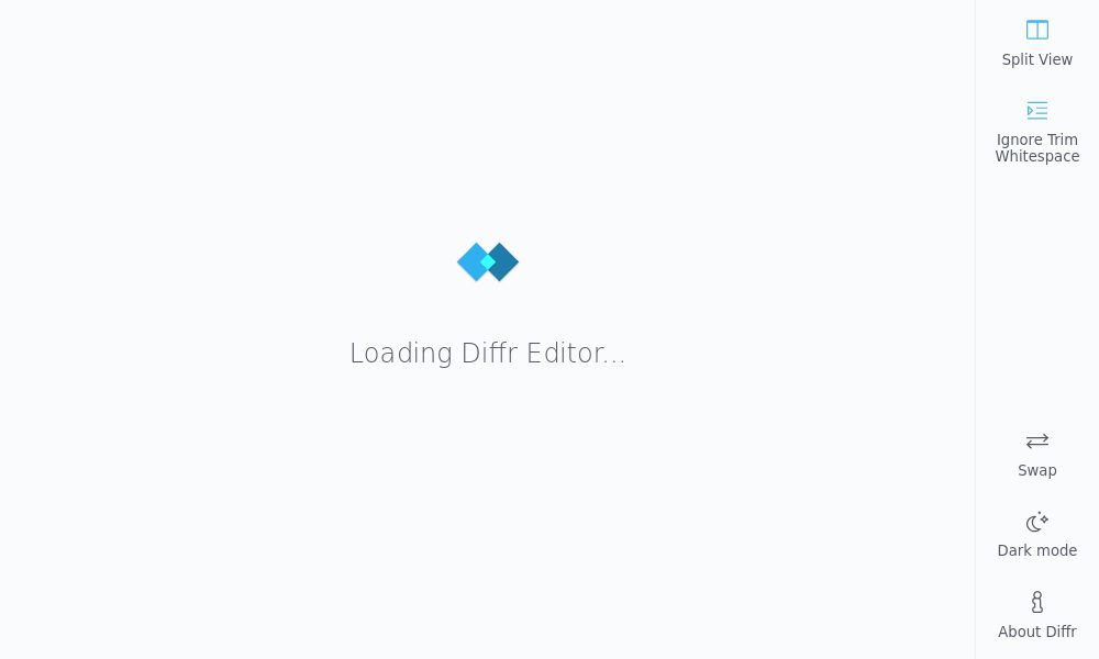 Screenshot of Diffr