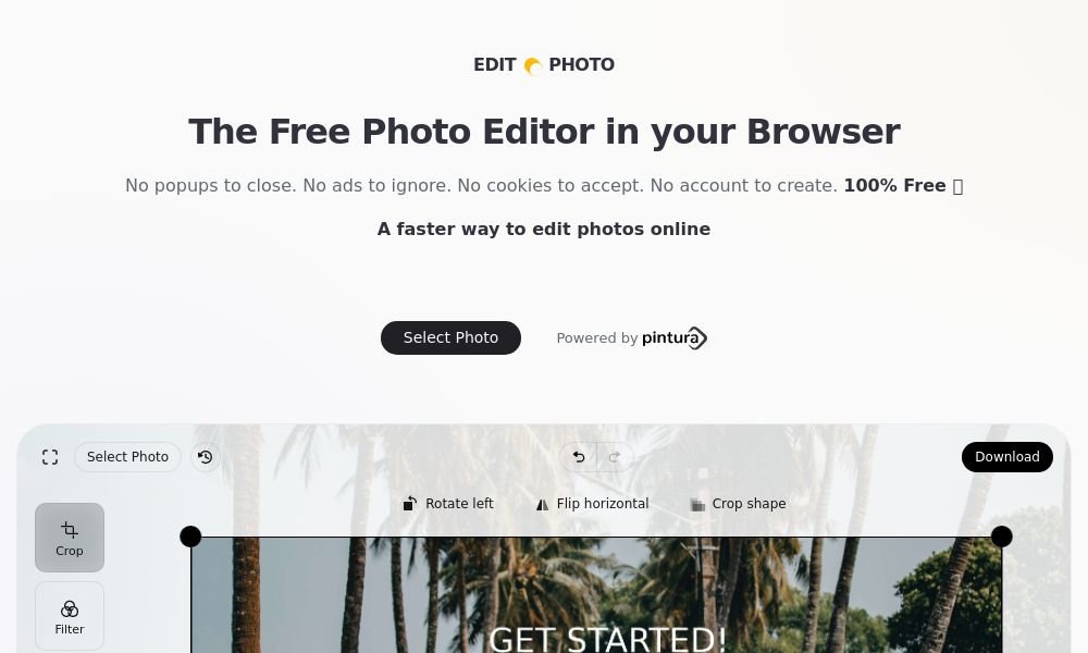 Screenshot of Edit Photo